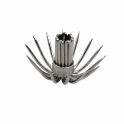 100pcs normal squid hooks 07t 14points 17.5mm