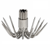 100pcs normal squid hooks 08e 14points 22mm