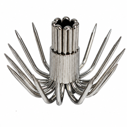 100pcs normal squid hooks 08e 14points 22mm