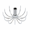 50pcs normal spider squid hooks 08S 12points 28mm