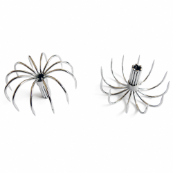 50pcs normal spider squid hooks 08S 12points 28mm