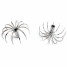 50pcs normal spider squid hooks 08S 12points 28mm