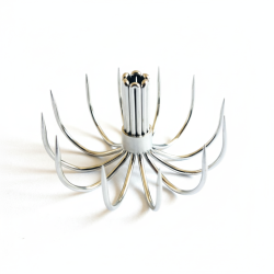 50pcs normal spider squid hooks 08S 12points 28mm