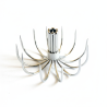 50pcs normal spider squid hooks 08S 12points 28mm