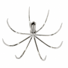 50pcs normal spider squid hooks 08S40 12points 40mm