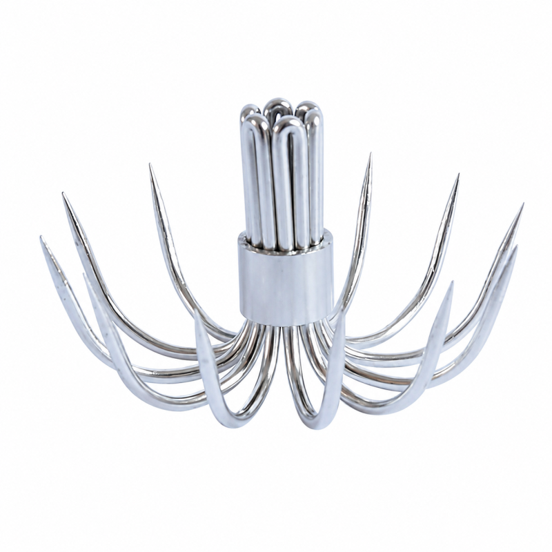 100pcs small spider squid hooks 05S15 12points 15mm