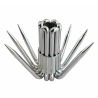 10pcs huge squid hooks 22 12points 42mm