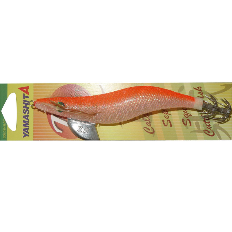 YAMASHITA SQUID JIGS Glow in Dark Rattle Squid Jig