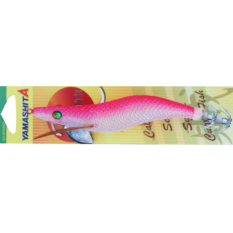 YAMASHITA SQUID JIGS Glow in Dark Rattle Squid Jig