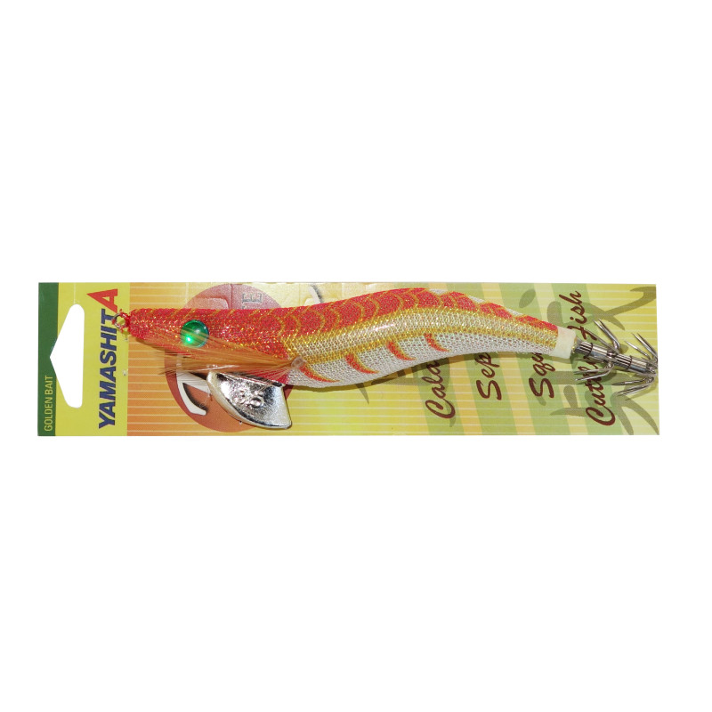 YAMASHITA SQUID JIGS Glow in Dark Rattle Squid Jig