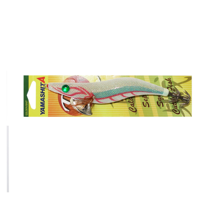 YAMASHITA SQUID JIGS Glow in Dark Rattle Squid Jig