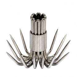 100pcs normal squid hooks 08a 14pints 22mm