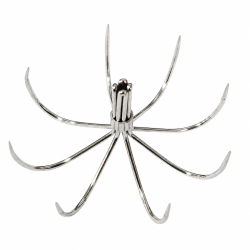 50pcs normal spider squid hooks 08S40 12pints 40mm
