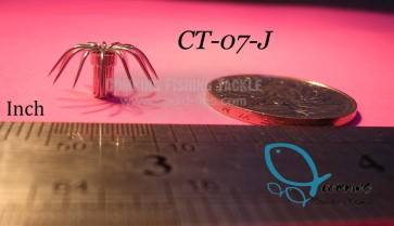 CT-07-J Stainless Steel Squid Hooks 