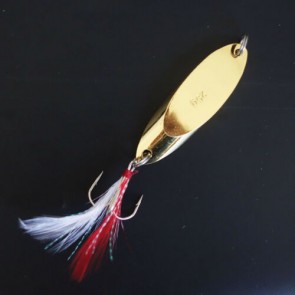 10X Kastmaster Style 4/5 oz GOLD Fishing Spoon, great for Trout,Bass Konoaknne