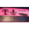 CT-09-B Stainless Steel Squid Hooks 10pcs