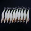 10x 3.5 White Squid Jigs
