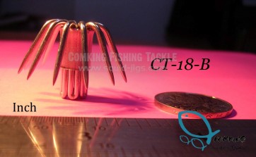 CT-18-B Stainless Steel Squid Hooks
