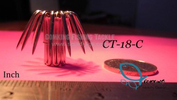 CT-18-C Stainless Steel Squid Hooks